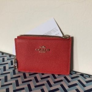 Coach Bags - Coach card case, orange Coach Bags - Coach card case, orange